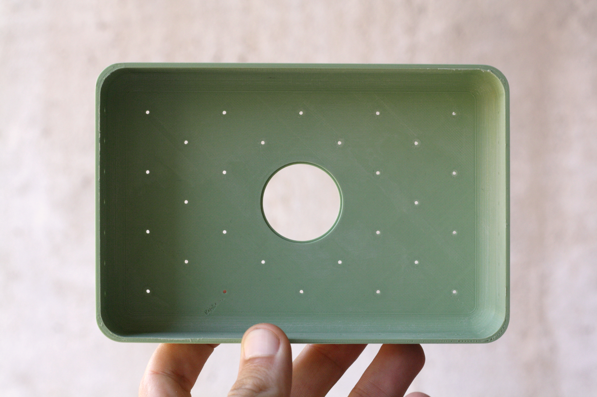 3D Printed Tempeh mould